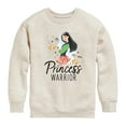 thumbnail image 1 of Disney - Mulan Princess Warrior - Toddler & Youth Crewneck Fleece Sweatshirt, 1 of 5