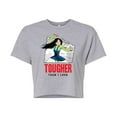 thumbnail image 1 of Disney Mulan - Tougher Than I Look - Juniors Cropped Cotton Blend T-Shirt, 1 of 5