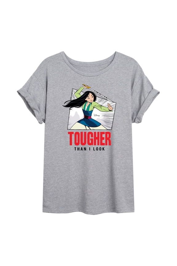 Mulan - Tougher Than I Look - Women's Oversized T-Shirt