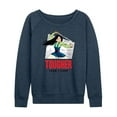 thumbnail image 1 of Disney Mulan - Tougher Than I Look - Women's Lightweight French Terry Long Sleeve Shirt, 1 of 5