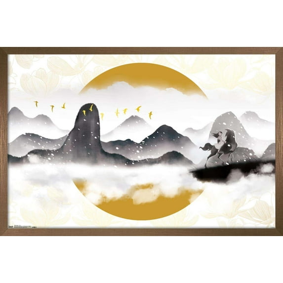 Disney Mulan - View Wall Poster, 22.375" x 34", Framed