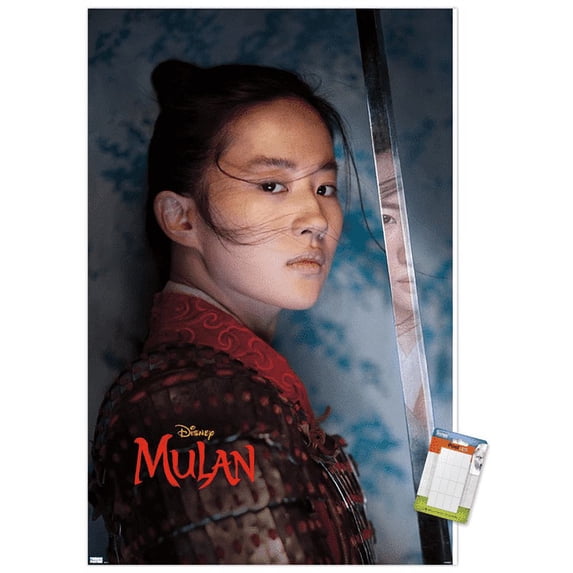 Disney Mulan - Warrior Wall Poster, 22.375" x 34"