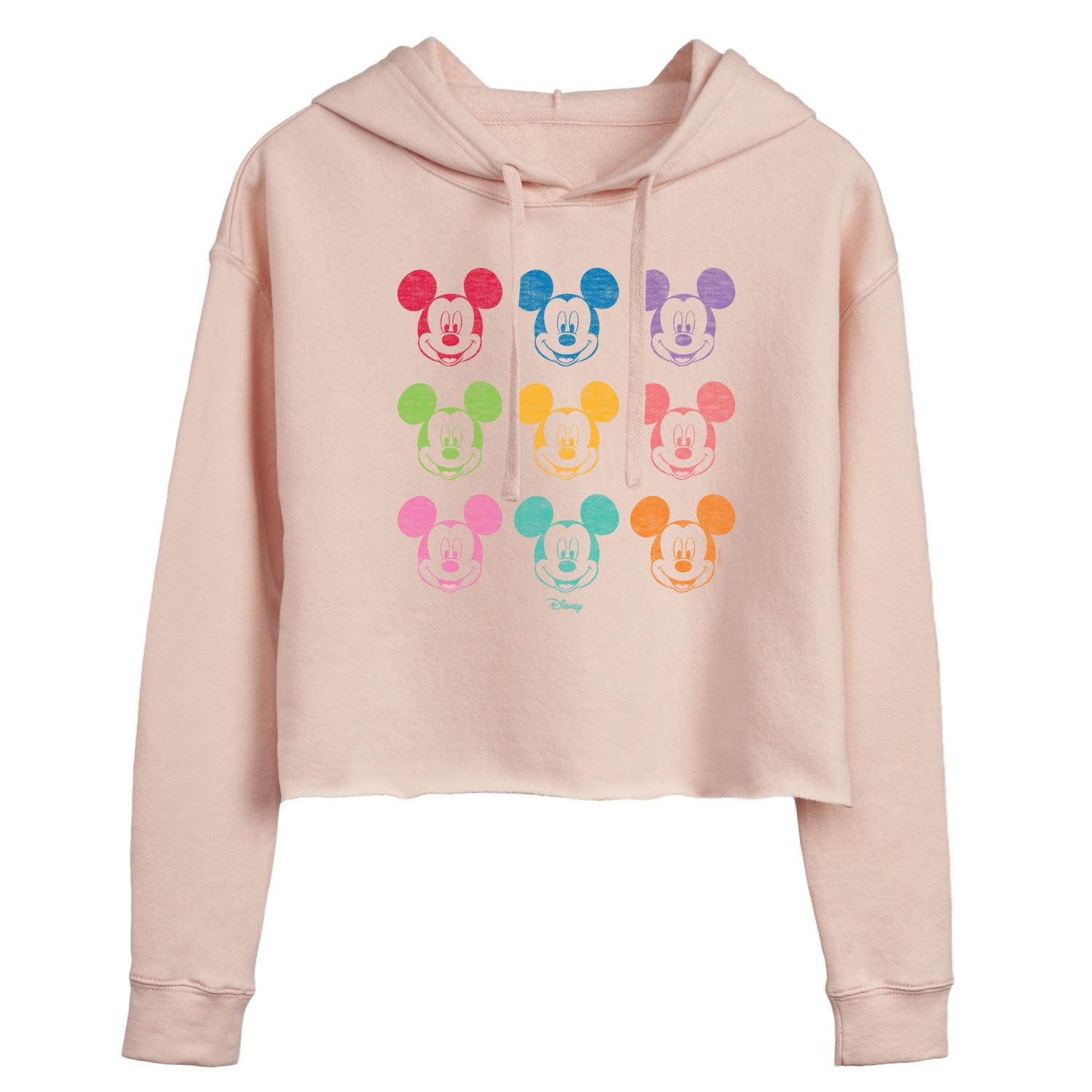 Disney cropped online hoodie