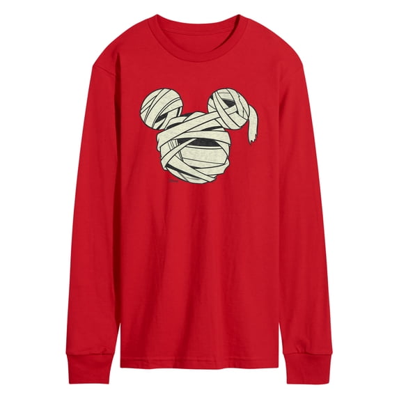 Disney - Mummy Mickey Head - Men's Long Sleeve Graphic T-Shirt