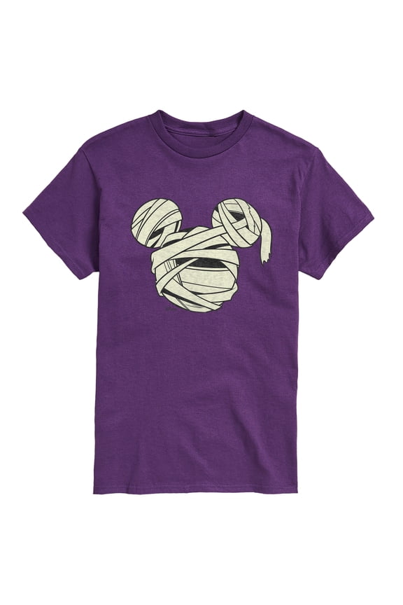 - Mummy Mickey Head - Men's Short Sleeve Graphic T-Shirt