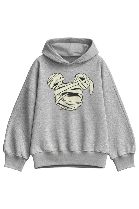 - Mummy Mickey Head - Women's Oversized Fleece Hoodie Sweatshirt