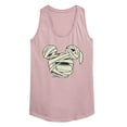 thumbnail image 1 of Disney - Mummy Mickey Head - Women's Racerback Graphic Tank, 1 of 4