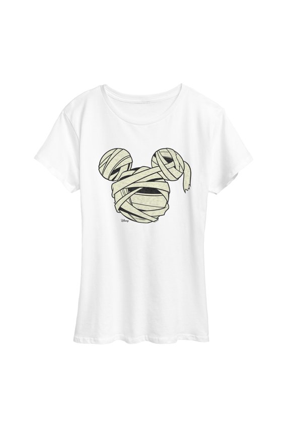 - Mummy Mickey Head - Women's Short Sleeve Graphic T-Shirt