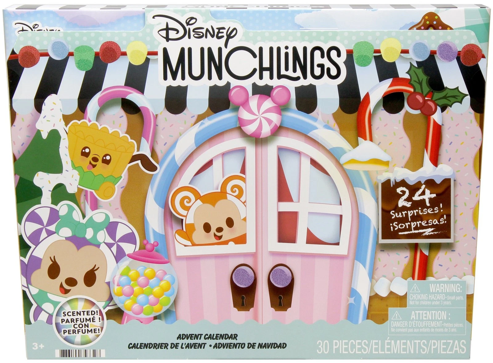 Disney Munchlings 2025 Advent Calendar 24 Surprises Scented
