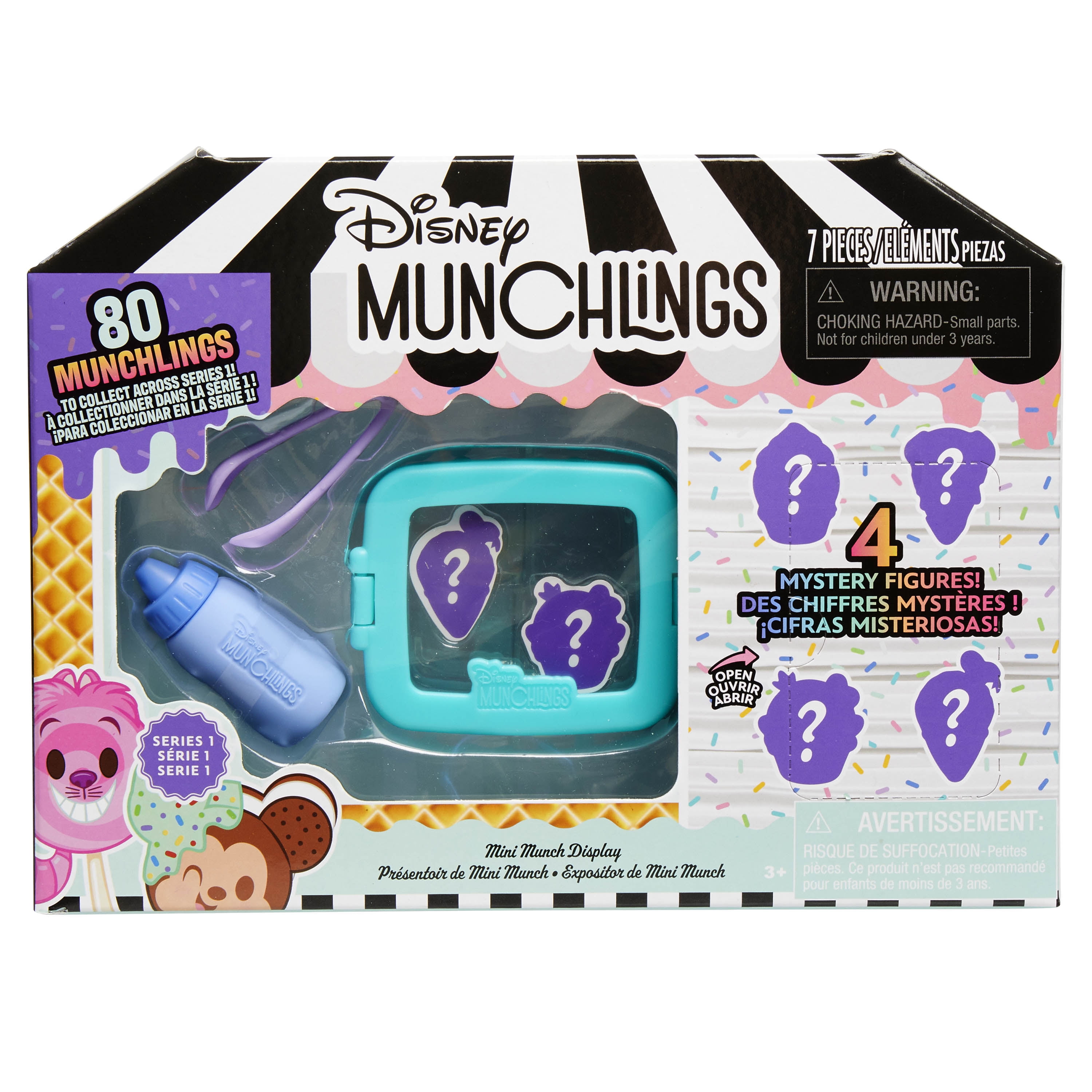 日本全国送料無料商品 特集 Displays, Munch Mini Munchlings Disney 7-piece Set Figure キャラクターグッズ