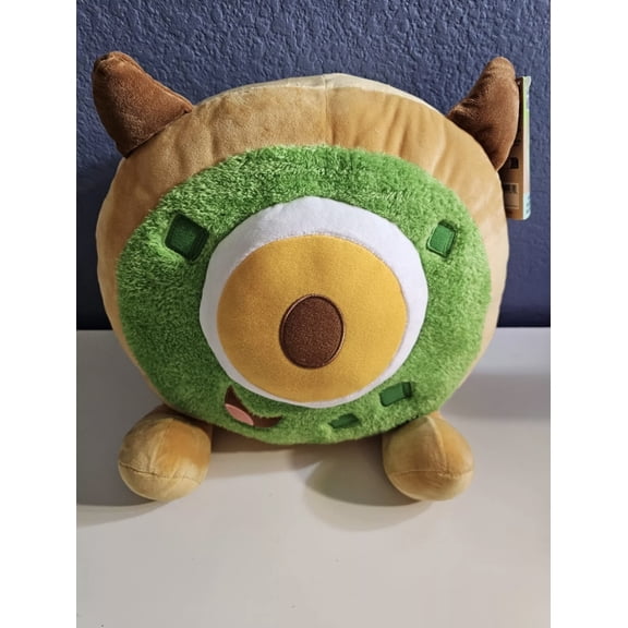 Disney Munchlings Plush 13" Avocado Breakfast Bagel Monsters INC Mike Wazowski