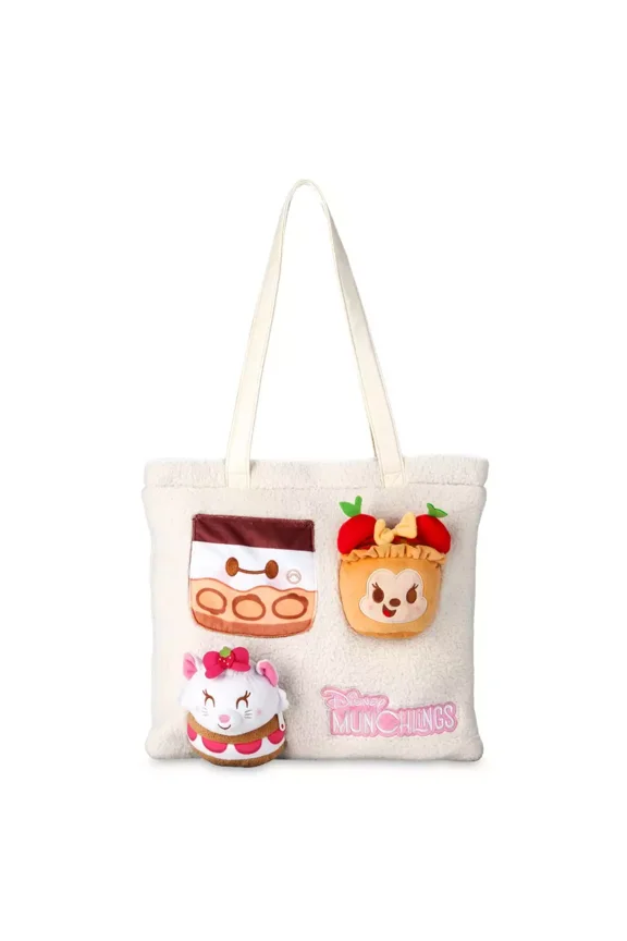 Munchlings Plush Tote Bag, Baked Treats