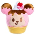 thumbnail interactive-video image 1 of Disney Munchlings Squeeze-a-Munch Large Scented Strawberry Sundae Waffle Bowl Minnie Mouse 10" Plush, 1 of 7