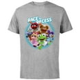 thumbnail image 1 of Disney Muppet Babies Race to Recess - Short Sleeve Cotton T-Shirt for Adults -Customized-Athletic Heather, 1 of 5