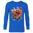 thumbnail image 1 of Disney Muppets Animal Dr. Teeth and the Electric Mayhem  - Long Sleeve T-Shirt for Men- Customized-Royal, 1 of 5