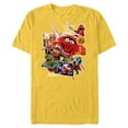 thumbnail image 1 of Disney Muppets Animal Dr. Teeth and the Electric Mayhem - Short Sleeve Blended T-Shirt for Adults- Customized-Yellow, 1 of 5