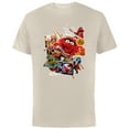 thumbnail image 1 of Disney Muppets Animal Dr. Teeth and the Electric Mayhem - Short Sleeve Cotton T-Shirt for Adults- Customized-Natural, 1 of 5