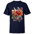 thumbnail image 1 of Disney Muppets Animal Dr. Teeth and the Electric Mayhem  - Short Sleeve T-Shirt for Kids- Customized-Navy, 1 of 5
