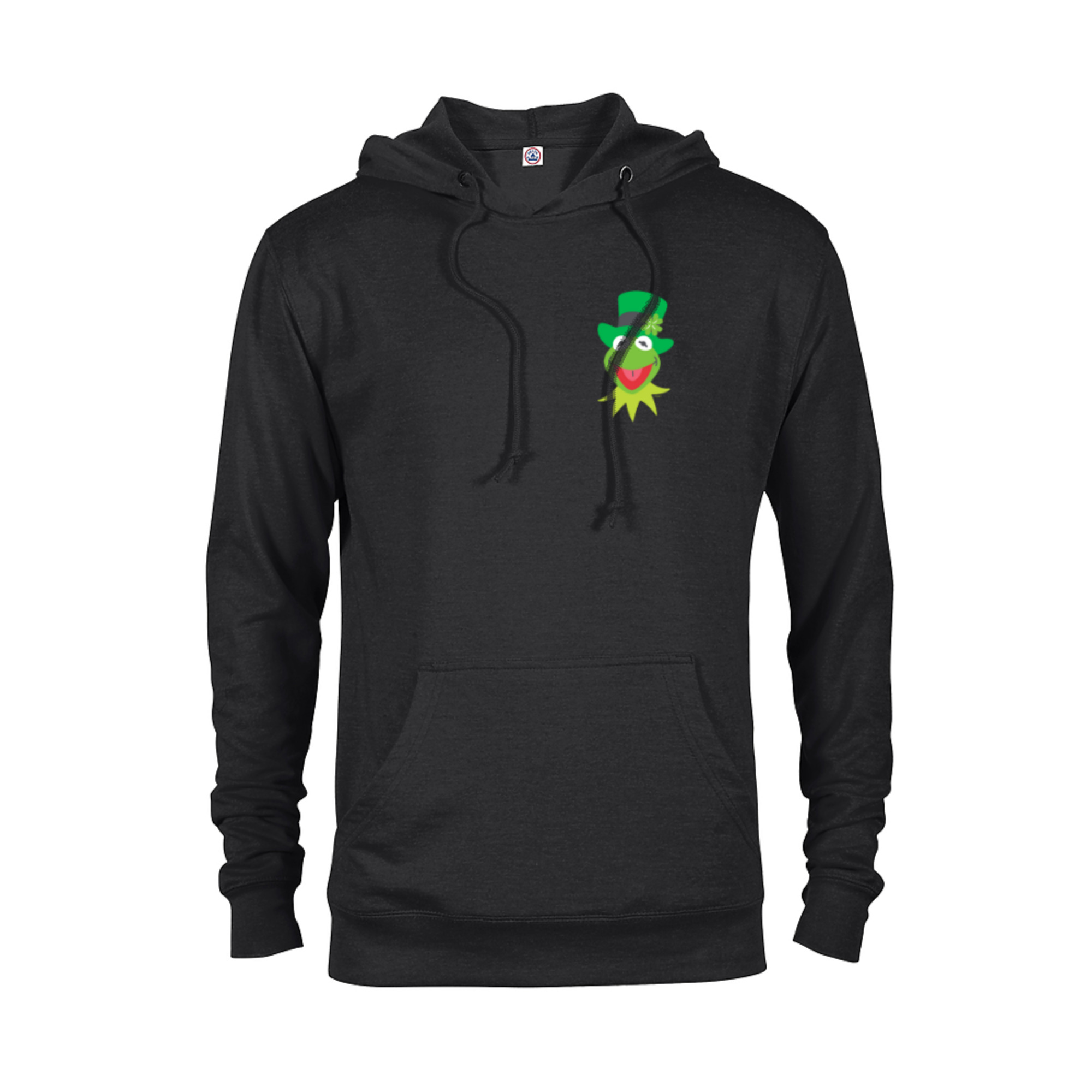 Disney Muppets Kermit the Frog in Top Hat St Patrick’s Day Pullover