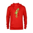 thumbnail image 1 of Disney Muppets Kermit the Frog with Top Hat St Patrick’s Day - Pullover Hoodie for Adults - Customized-Red, 1 of 5
