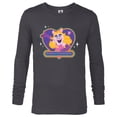 thumbnail image 1 of Disney Muppets Pride Miss Piggy Fierce & Fabulous Rainbow - Long Sleeve T-Shirt for Men - Customized-Charcoal Heather, 1 of 5