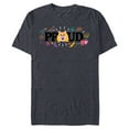 thumbnail image 1 of Disney Muppets Pride Miss Piggy Proud Rainbow Doodles - Short Sleeve Blended T-Shirt for Adults - Customized-Navy Heather, 1 of 5