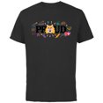 thumbnail image 1 of Disney Muppets Pride Miss Piggy Proud Rainbow Doodles - Short Sleeve Cotton T-Shirt for Adults - Customized-Black, 1 of 5