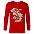 thumbnail image 1 of Disney Mushu T-Shirt - Long Sleeve T-Shirt for Men - Customized-New Red, 1 of 5