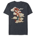 thumbnail image 1 of Disney Mushu T-Shirt- Short Sleeve Blended T-Shirt for Adults - Customized-Navy Heather, 1 of 5