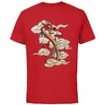 thumbnail image 1 of Disney Mushu T-Shirt - Short Sleeve Cotton T-Shirt for Adults - Customized-Red, 1 of 5
