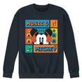 thumbnail image 1 of Disney - Music And Mickey - Men's Crew Neck Fleece Pullover, 1 of 5