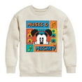 thumbnail image 1 of Disney - Music And Mickey - Toddler & Youth Crewneck Fleece Sweatshirt, 1 of 5