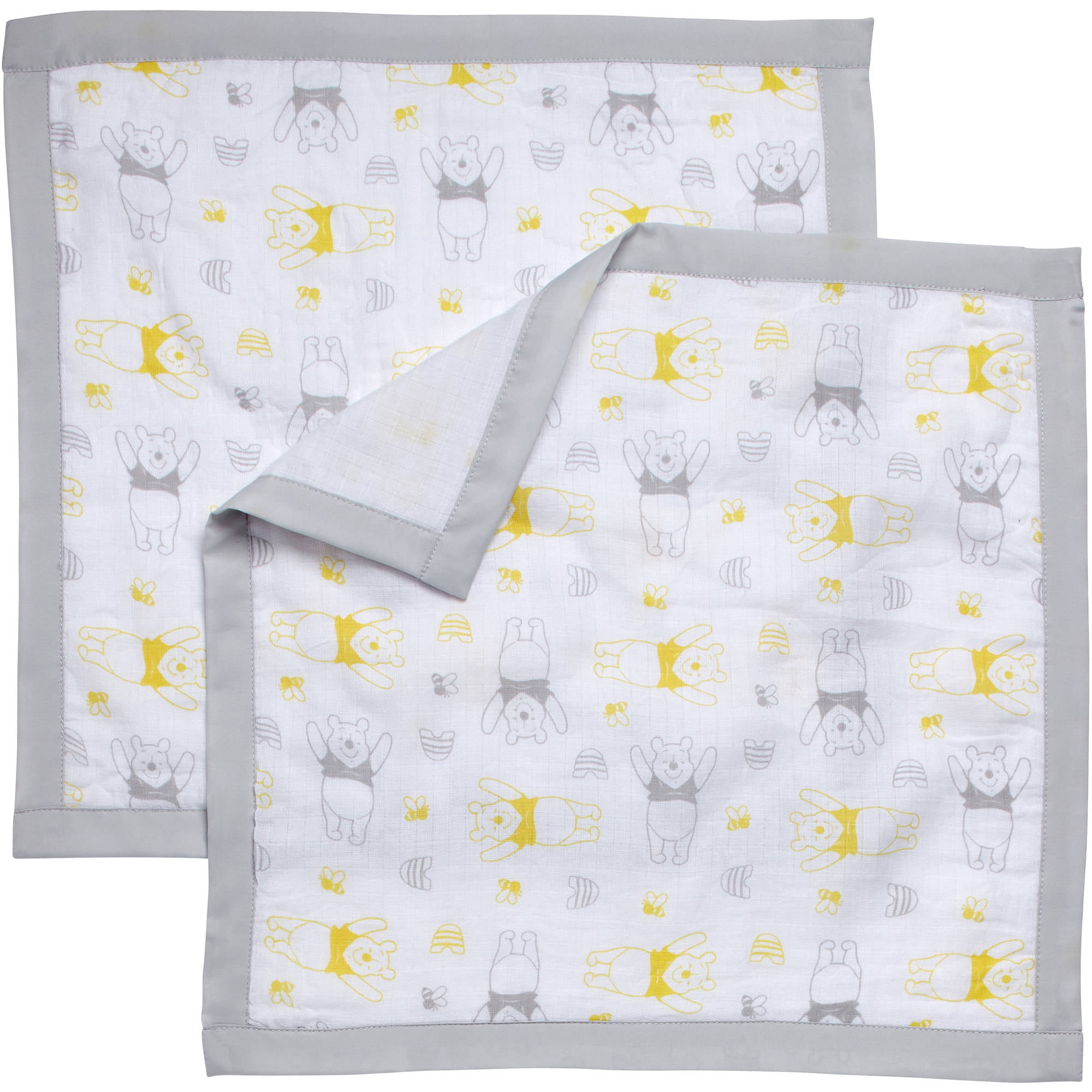 Disney Muslin Security Blankets, 2 pk