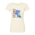 thumbnail image 1 of Disney - Muted Eeyore - Juniors Fitted Graphic T-Shirt, 1 of 4