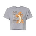 thumbnail image 1 of Disney - Muted Tigger - Juniors Cropped Cotton Blend T-Shirt, 1 of 4