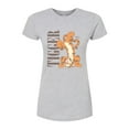 thumbnail image 1 of Disney - Muted Tigger - Juniors Fitted Graphic T-Shirt, 1 of 4