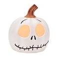 thumbnail image 1 of Disney NBC Jack Skellington 3.5" Mini Light Up Pumpkin Halloween Decoration Prop, 1 of 1