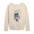 thumbnail image 1 of Disney - Never Give Up - Women's Lightweight French Terry Long Sleeve Shirt, 1 of 5
