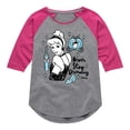 thumbnail image 1 of Disney - Never Stop Dreaming  - Toddler & Youth Girls Raglan Graphic T-Shirt, 1 of 4