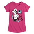 thumbnail image 1 of Disney - Never Stop Dreaming  - Toddler & Youth Girls Short Sleeve Graphic T-Shirt, 1 of 5