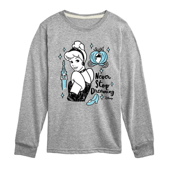 Disney - Never Stop Dreaming - Toddler & Youth Short Sleeve Graphic T-Shirt