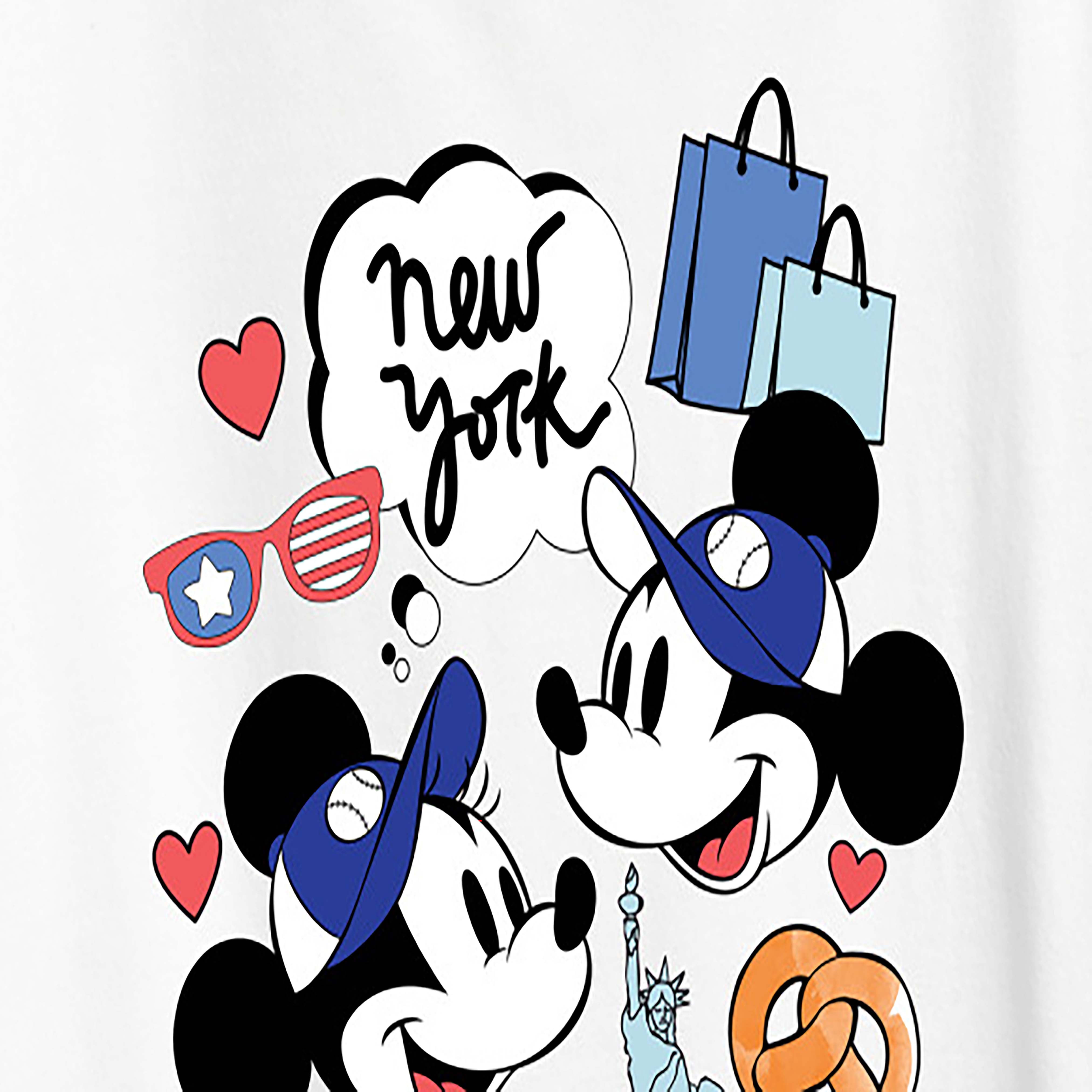 Disney - New York City Of Dreams - Women's Short Sleeve Graphic T-Shirt ...