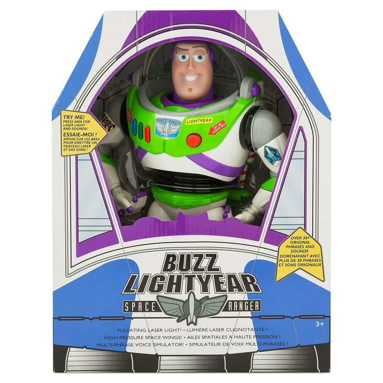 Disney Toy Story 4 Buzz Lightyear Talking Action Figure Disney Store 12”  New