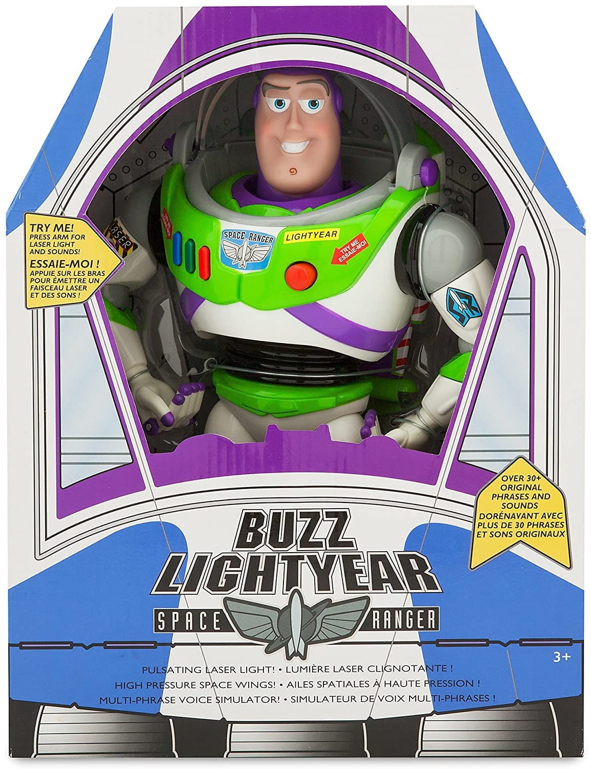 Disney New version Buzz Lightyear Talking Action Figure (12")