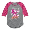 thumbnail image 1 of Disney - Nice Mickey - Toddler & Youth Girls Raglan Graphic T-Shirt, 1 of 4