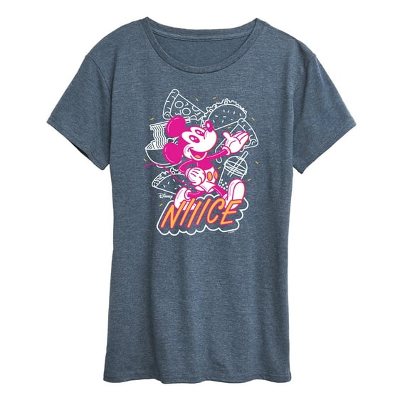 Disney - Nice Mickey - Women's Short Sleeve Graphic T-Shirt