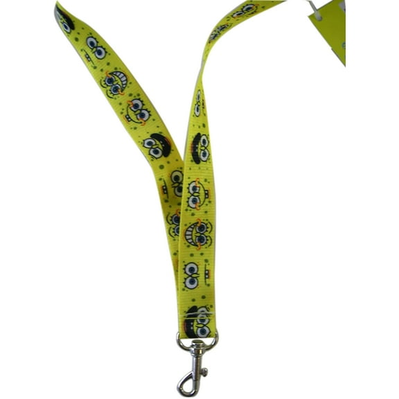 Disney Nickelodeon 18in Funny Faces Spongebob Lanyard