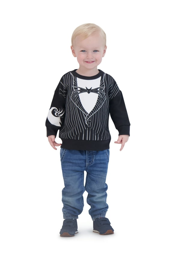 Disney Night Before Christmas Toddler Long Sleeve Sweatshirt, Sizes 12M-5T