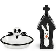 Disney Nightmare Before Christmas 2 Piece Soap Dish & Toothbrush Holder Set