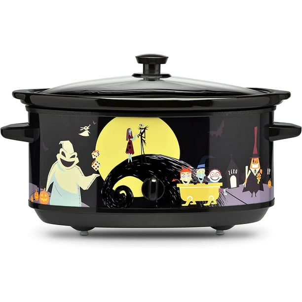 Disney Nightmare Before Christmas 7 Quart Crescent Moon Slow Cooker Nightmare Before Christmas Crock Pot